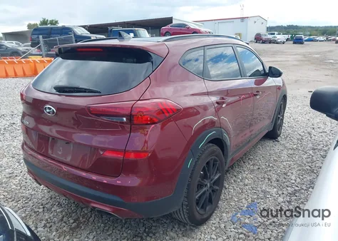 2019 Hyundai Tucson Night z USA, uszkodzony, nr VIN KM8J33AL6KU980475